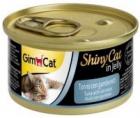 GimCat ShinyCat консерви тунець з креветками