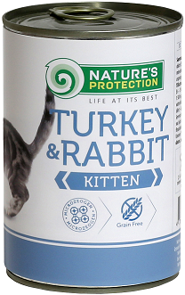 Изображение 1 - Nature's Protection Kitten Turkey & Rabbit