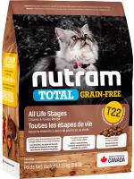 Nutram T22 Total Grain-Free с индейкой, курицей и уткой