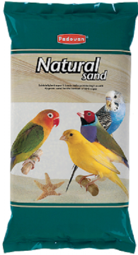 Изображение 1 - Padovan Natural Sand кварцовий наповнювач для птахів