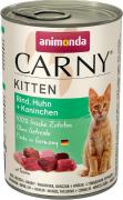 Animonda Carny Kitten курка з кроликом і яловичиною