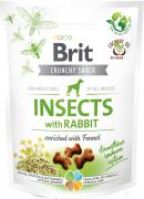 Brit Care Dog Crunchy Cracker Insects Кролик з фенхелем