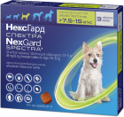 Некс Гард Spectra Таблетки для собак вагою від 7,5 до 15 кг