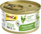 GimCat Superfood ShinyCat Duo консерви курка з яблуками