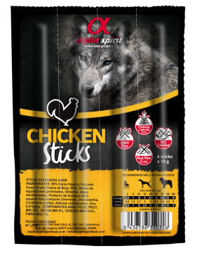 Изображение 1 - Alpha Spirit Sticks ласощі для собак з куркою