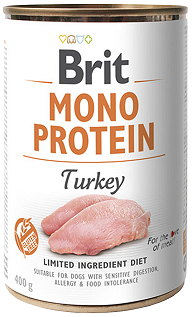 Изображение 1 - Brit Mono Protein Turkey з індичкою