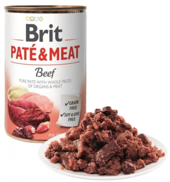 Изображение 2 - Brit Patе & Meat Beef з яловичиною