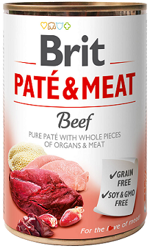 Изображение 1 - Brit Patе & Meat Beef з яловичиною
