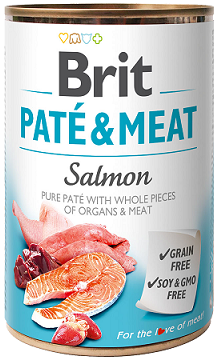 Изображение 1 - Brit Patе & Meat Salmon з лососем