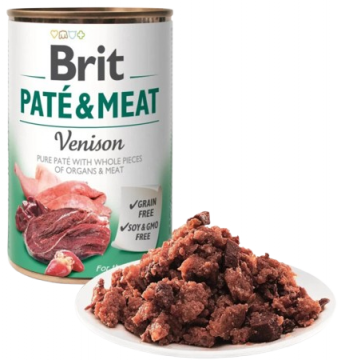 Изображение 2 - Brit Patе & Meat Venison з дичиною