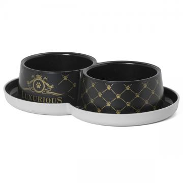 Изображение 1 - Moderna Double Trendy Dinner Luxurious Рets Миска подвійна