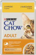 Cat Chow Adult курка і кабачки в желе