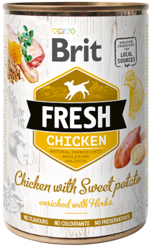 Изображение 1 - Brit Fresh Chicken with Sweet Potato з куркою і картоплею