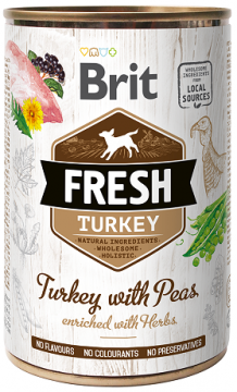 Изображение 1 - Brit Fresh Turkey with Peas з індичкою і горохом