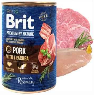 Изображение 2 - Brit Premium by Nature свинина зі свинячою трахеєю