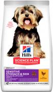 Hill's SP Canine Adult Sensitive Stomach & Skin Small & Mini c куркою