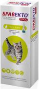 Bravecto Plus Протипаразитарні краплі для котів 1,2 до 2,8 кг
