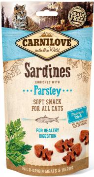 Изображение 1 - Carnilove Cat Semi Moist Snack з сардиною і петрушкою