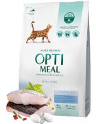 Optimeal Adult Cat для дорослих кішок з тріскою