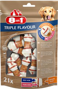 Изображение 1 - 8in1triple Flavour жувальні кістки для собак