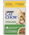 Cat Chow Adult Sterilised курка і баклажани в желе
