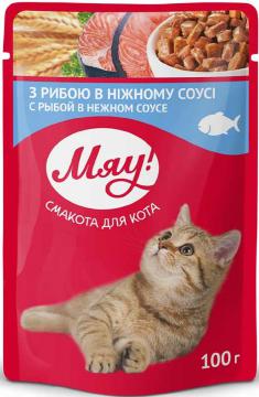 Изображение 1 - Мяу! Рибне асорті в соусі пауч