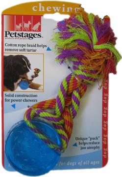Изображение 1 - Petstages Orka Dental Puck Шайба з канатом для собак