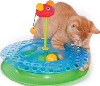 Изображение 2 - Petstages Cheese Chase II Трек з м'ячиком і мишкою