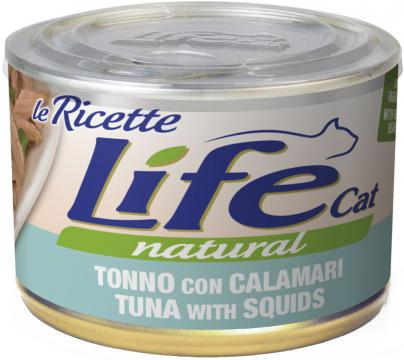Изображение 1 - LifeCat Lericette тунець з кальмарами