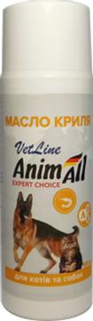 Изображение 1 - AnimAll VetLine масло криля для собак і котів