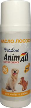 Изображение 1 - AnimAll VetLin масло лосося для собак і котів