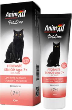 Изображение 1 - AnimAll VetLine Fitopaste Фитопаста для котів старше 7 - ми років