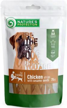 Изображение 1 - Nature's Protection Snacks For Dogs курячі смужки з кунжутом