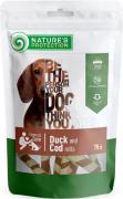 Nature's Protection Snacks For Dogs роли з качкою і тріскою