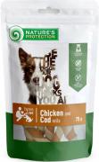 Nature's Protection Snacks For Dogs роли з курки і тріски