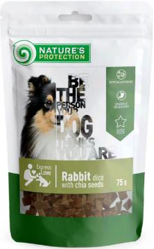 Изображение 1 - Nature's Protection Snacks For Dogs ласощі з кроликом і Чіа