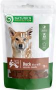 Nature's Protection Snacks For Dogs ласощі з качкою і кунжутом