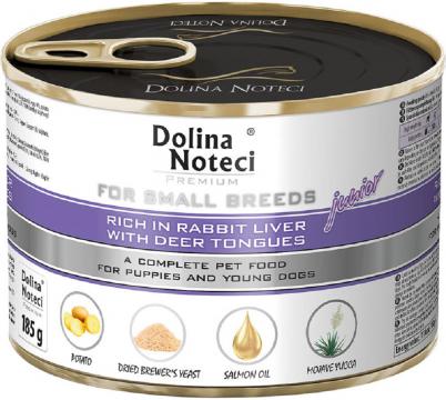 Изображение 1 - Dolina Noteci Premium Junior Small Breed з печінкою кролика і язиком оленя