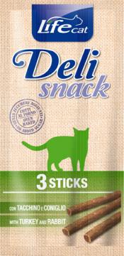 Изображение 1 - LifeCat DeliSnack Stiks Індичка з кроликом