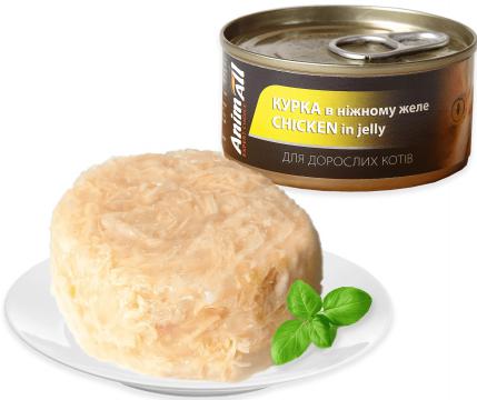 Изображение 2 - Animall консерва для котів з куркою в ніжному желе