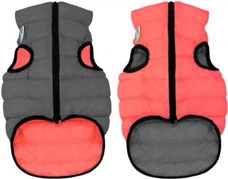 Изображение 1 - Collar AiryVest Курточка двостороння коралово-сіра