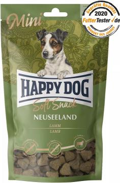 Изображение 1 - Happy Dog Soft Snack Mini New Zealand ласощі з ягням