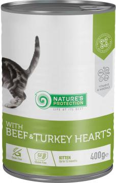 Изображение 1 - Nature's Protection Kitten with Beef & Turkey hearts