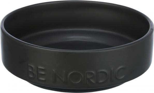 Изображение 2 - Trixie Керамічна чаша BE NORDIC для коротконосих порід чорна