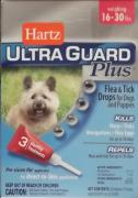 Hartz UltraGuard Flea&Tick Plus 4in1 краплі для собак 6-14 кг
