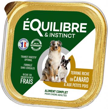 Изображение 1 - Equilibre & Instinct Паштет для дорослих собак із качкою