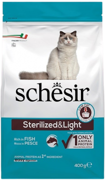 Изображение 1 - Schesir Cat Sterilized & Light Fish