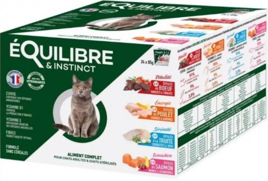 Изображение 1 - Equilibre & Instinct Шматочки в соусі мультипак