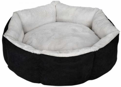 Изображение 1 - Milord Лежак Capcake black/white круглий