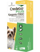Credelio Plus для собак від 1,4 до 2,8 кг